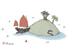 Cartoon: China elite in tax havens (small) by rodrigo tagged offshore tax havens china xi jinping wen jiabao