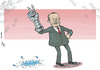 Cartoon: Erdo gun (small) by rodrigo tagged erdogan turkey local elections campaign twitter oppression democracy liberty freedom media communication information