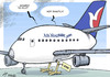 Cartoon: Fluing panic (small) by rodrigo tagged bird,flu,avian,asia,china,health,virus,h7n9,outbreak,passengers,airplane