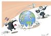 Cartoon: Tariffighters (small) by rodrigo tagged usa,china,donald,trump,tariffs,commerce,trade,war,economy,finance,taxes,business