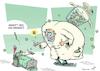 Cartoon: Vaccissination (small) by rodrigo tagged covid19,coronavirus,pandemic,epidemic,world,medical,health,sanitary,crisis,international,politics,society,economy,vaccine,pharmaceutical,industry