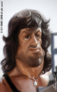 Cartoon: Rambo 2 (small) by alvarocabral tagged caricature
