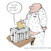 Cartoon: Tiefer (small) by ichglaubeshackt tagged frühstück,sex,tiefer,toast