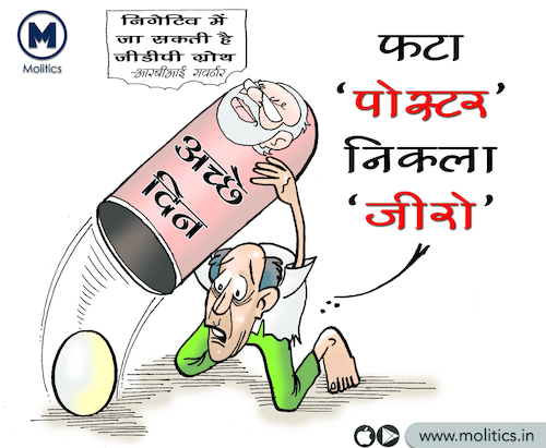 Cartoon: Funny political cartoon in india (medium) by molitics tagged funnypoliticalcartoon2020,indianpoliticalcartoons,politicalcartoons,politicalcaricature,toppoliticalcartoons,caronaviruse,coronacrisis