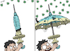 Cartoon: Low Efficacy (small) by cartoonistzach tagged sinovac,china,vaccine,covid,pandemic,health