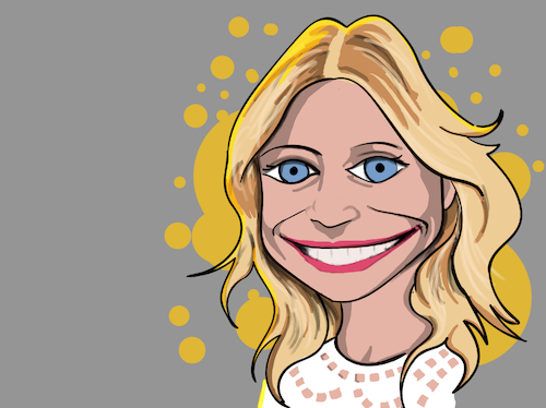 Cartoon: cameron diaz Cartoon (medium) by Gamika tagged cartoon,caricature,comics,actress