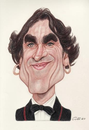 Cartoon: Daniel Day Lewis (medium) by Gero tagged caricature