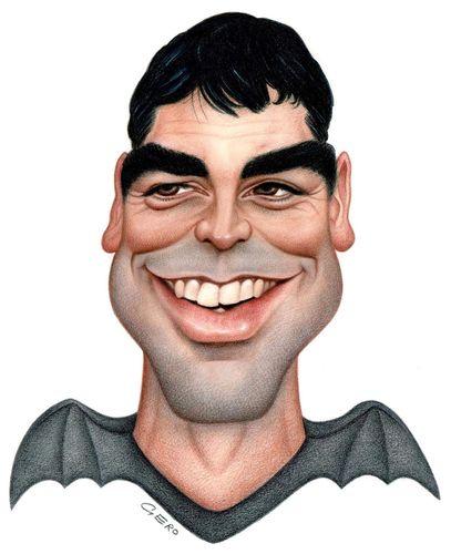 Cartoon: George Clooney (medium) by Gero tagged caricature