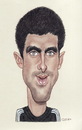 Cartoon: Novak Djokovic (small) by Gero tagged caricature