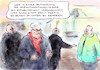 Cartoon: Berliner Rede (small) by Bernd Zeller tagged spd