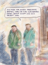 Cartoon: Schuld (small) by Bernd Zeller tagged partnerin