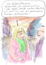 Cartoon: verdeckt (small) by Bernd Zeller tagged zeitgeist
