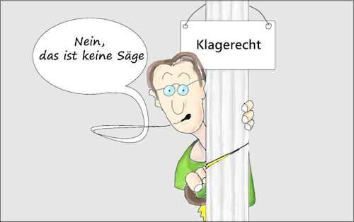 Cartoon: GenehmigungsbeschleunigungsG (medium) by Fish tagged gesetz,klagerecht,demokratie,rechtsstaatsprinzip