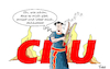 Cartoon: CDU in Flammen (small) by Fish tagged cdu,kanzlerkandidat,söder,laschet,merkel,bundestagswahl,csu,nero,rom,flammen,gesang,harfe