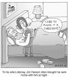 Cartoon: kermit threesome (small) by noodles tagged kermit jim hensom cartoon bedroom