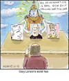 Cartoon: Reincarnation (small) by noodles tagged reincarnation,larson,noodles