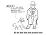 Cartoon: der Hund spricht (small) by Stefan von Emmerich tagged hund