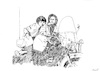 Cartoon: Herald and Maude (small) by Stefan von Emmerich tagged ruth,gordon,bud,cort,herald,and,maude