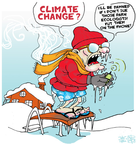 Cartoon: Change for Climate Change (medium) by NEM0 tagged climate,change,environment,weather,ecology,climate,change,environment,weather,ecology,winter,ice