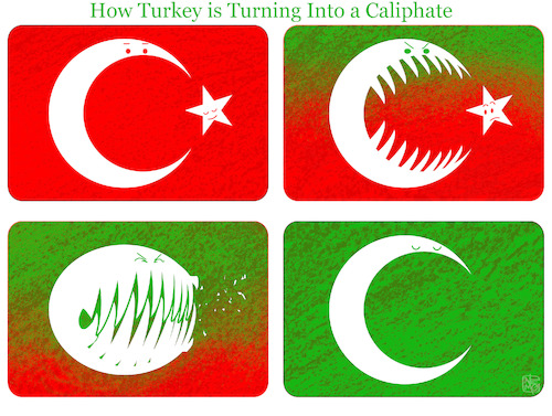 Turkey Turns into a Caliphate