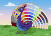 Cartoon: Collors (small) by elihu tagged peacock,pantone,collors,nature