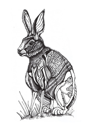 Cartoon: rabbit (medium) by Battlestar tagged rabbit,hase,tiere,animals