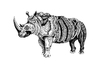 Cartoon: rhino (small) by Battlestar tagged nashorn,rhino,animals,animal,tiere