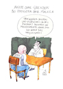 Cartoon: Ärzte ohne Grenzen (small) by Koppelredder tagged arzt,ärzte,patient,maske,corona,covid19,pandemie,coronaleugner,querdenker,fieber,husten,symptome