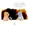 Cartoon: Gassi (small) by Koppelredder tagged hund,hunde,hundeliebe,flirt,flirting,flirtingtips,liebe,gassigehen