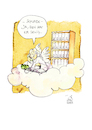 Cartoon: Selig (small) by Koppelredder tagged selig,gott,himmel,tod,engel,vorzimmer,bürokratie