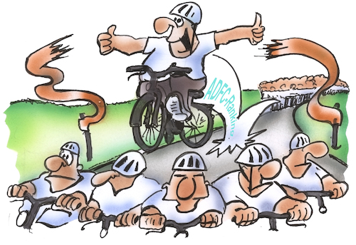 Cartoon: ADFC Ranking (medium) by HSB-Cartoon tagged adfc,ranking,bewertung,fahrradfreundliche,stadt,fahrradfahrer,fahrwege,fahrradweg,fahrradstraße,radrennen,bike,ebike,karikatur,radler,radfahrstrecke,radtourismus,cartoon,radfahrer,verkehr,adfc,ranking,bewertung,fahrradfreundliche,stadt,fahrradfahrer,fahrwege,fahrradweg,fahrradstraße,radrennen,bike,ebike,karikatur,radler,radfahrstrecke,radtourismus,cartoon,radfahrer,verkehr