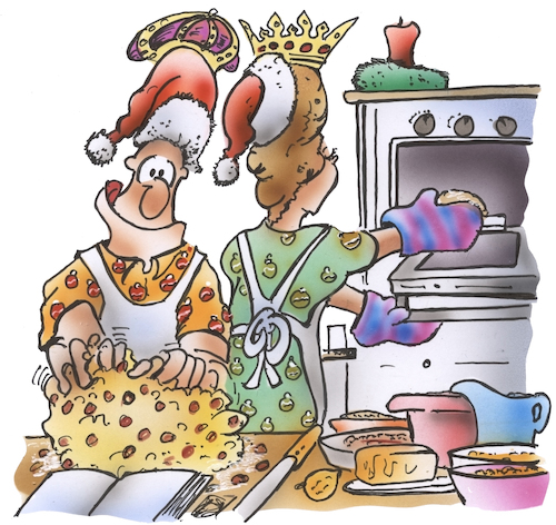 Cartoon: Weihnachtsbäckerei (medium) by HSB-Cartoon tagged weihnachten,weihnachtsbäckerei,plätzchen,kuchen,keks,rezept,backofen,cartoon,teig,nikolaus,advent,weihnachtsplätzchen,essen,kochen,küche,herdnudelholz,kneten,hagelplätzchen,zimtsterne,ausstechplätzchen,plätzchenform,spekulatius,butter,eier,zutaten,mehl,weihnachten,weihnachtsbäckerei,plätzchen,kuchen,keks,rezept,backofen,cartoon,teig,nikolaus,advent,weihnachtsplätzchen,essen,kochen,küche,herdnudelholz,kneten,hagelplätzchen,zimtsterne,ausstechplätzchen,plätzchenform,spekulatius,butter,eier,zutaten,mehl