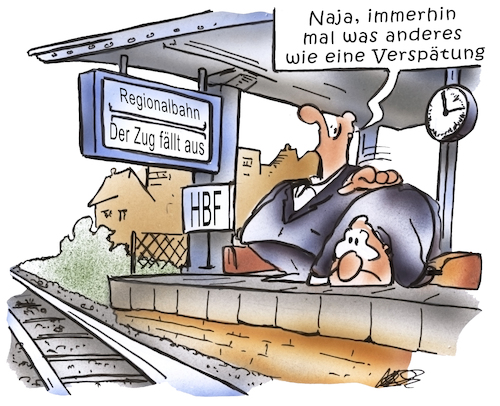 Cartoon: Zugausfall (medium) by HSB-Cartoon tagged zugausfall,zugverspätung,hbf,hauptbahnhoh,bahnsteig,bahnhof,passagier,pendler,lok,lokführer,deutsch,bahn,db,regionalbahn,regionalzug,passagierzug,bahnverkehr,schienennetz,schienenersatzverkehr,streckennetz,cartoon,karikatur,hsb,zugausfall,zugverspätung,hbf,hauptbahnhoh,bahnsteig,bahnhof,passagier,pendler,lok,lokführer,deutsch,bahn,db,regionalbahn,regionalzug,passagierzug,bahnverkehr,schienennetz,schienenersatzverkehr,streckennetz,cartoon,karikatur,hsb