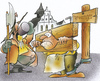 Cartoon: Am Pranger (small) by HSB-Cartoon tagged pranger,öffentlichkeit,gesetz,mittelalter,gesetzgebung,handel,wirtschaft,nepp,airbrush,caricature