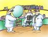 Cartoon: Die Wundertablette (small) by HSB-Cartoon tagged medezin,labor,arzt,tablette,arznei