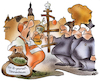 Cartoon: Do it yourself Tannebaum (small) by HSB-Cartoon tagged tannenbaum,weihnachten,weihnachtsbaum,weihnachtsschmuck,weihnachtszeit,karrikatur,tannennadeln,nordmanntanne,nobilistanne,blaufichte,korktanne,kiefer