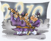 Cartoon: Gürtel enger schnallen (small) by HSB-Cartoon tagged jahreswechsel,2010,finanz,politik,geld,wirtschaft