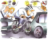 Cartoon: Pedelec (small) by HSB-Cartoon tagged pedelec,pedelecfahrer,strassenverkehr,straßenverkehr,auto,autofahrer,ebike,radfahrer,fahrrad,radler,verkehrsunfall,unfallgefahr,radwege