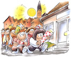 Cartoon: Schulstart (small) by HSB-Cartoon tagged schule,schulstart,schulbeginn,grundschule,grundschüler,schultüte,kinder,leher,lehrpersonal,klassenlehrerin,schulklasse,erstklässler,schulhof,schulleben,schulalltag,kids,schulgebäude,lehrplan