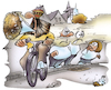 Cartoon: Süsslicher Duft (small) by HSB-Cartoon tagged joint,sucht,drogen,gras,abhängigkeit,drugs,karikatur,duft,mariuhana,hasch,haschzigarette,tüte,cartoon,radfahren,duftwolke,belästigung,illustration