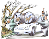 Cartoon: Wildunfall (small) by HSB-Cartoon tagged wildunfall,wildwechsel,wildtiere,jäger,förster,polizei,vorausschauen,vorbeugen,fernglas,jerschaft,unfallvermeidung,unfallverhütung,wildschaden,waldtier