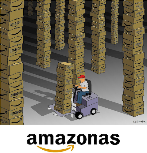 Cartoon: Amazonas (medium) by Cartoonfix tagged amazonas,regenwald,amazon