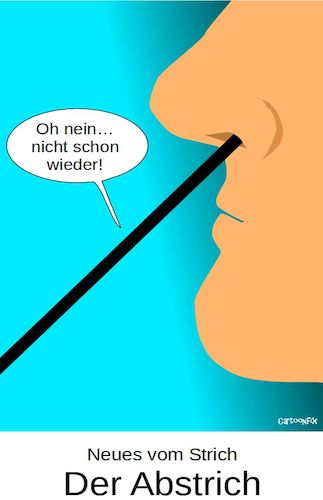 Cartoon: Neues vom Strich - Der Abstrich (medium) by Cartoonfix tagged neues,vom,strich,der,abstrich