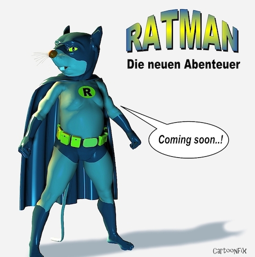 Cartoon: Ratman (medium) by Cartoonfix tagged ratman