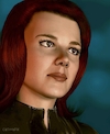 Cartoon: Diana Rigg - Emma Peel (small) by Cartoonfix tagged diana,rigg,emma,peel,fernsehserie,mit,schirm,charme,und,melone,englischer,titel,the,avengers