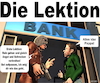Cartoon: Die Lektion - The Lesson (small) by Cartoonfix tagged die,lektion,the,lesson,corona,angst,fear