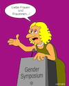 Cartoon: Gender Symposium (small) by Cartoonfix tagged gender,symposium