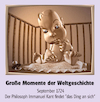 Cartoon: Große Momente der Weltgeschichte (small) by Cartoonfix tagged kant,das,ding,an,sich,philosophie