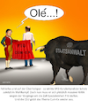 Cartoon: Olee... (small) by Cartoonfix tagged kanzlerkandidat,2021,olaf,scholz,cum,ex,fiu,justizministerium