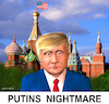 Cartoon: Putins Nightmare (small) by Cartoonfix tagged putin,trump,russland,usa